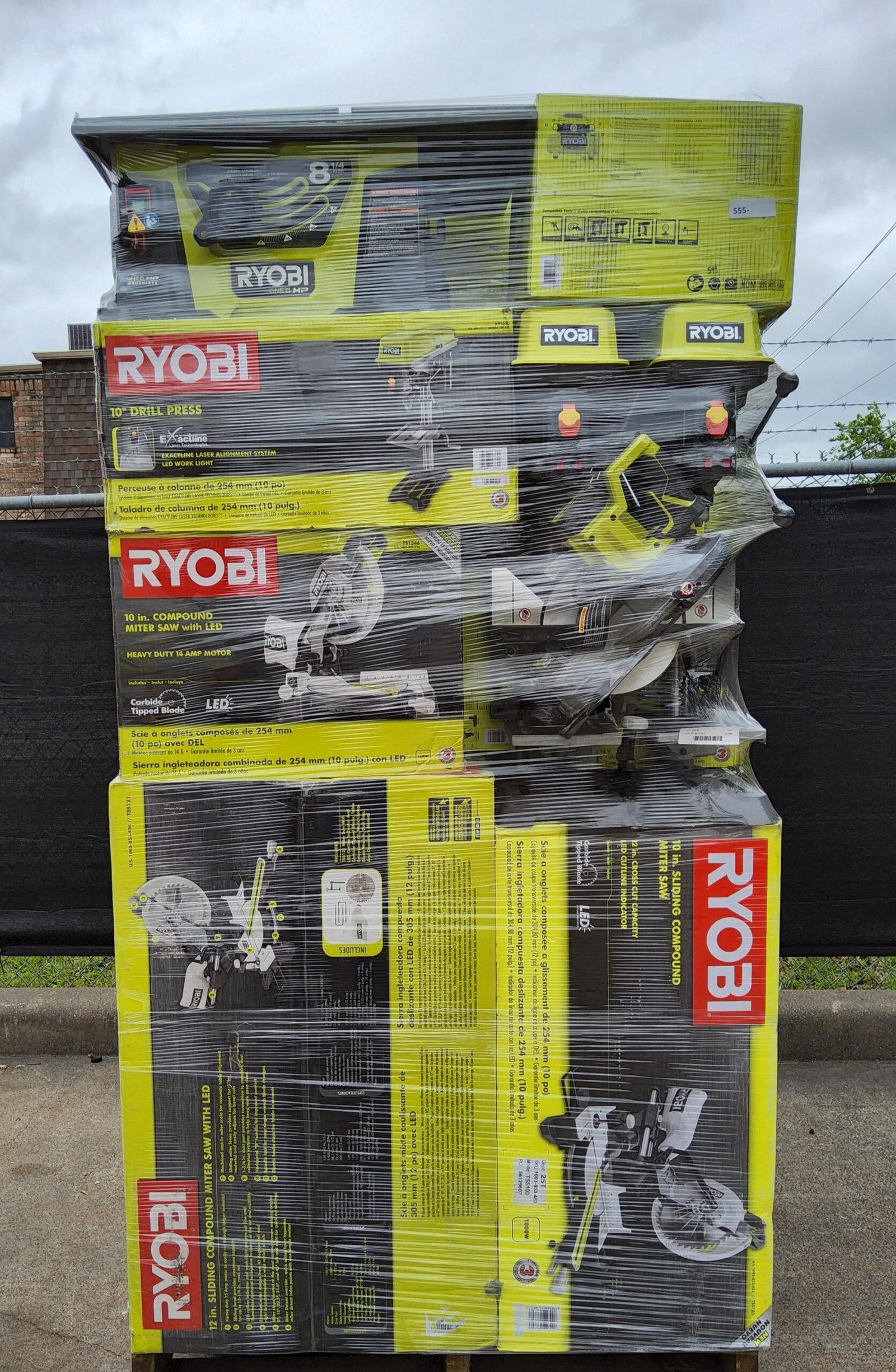pallets de herramientas Ryobi al mayoreo