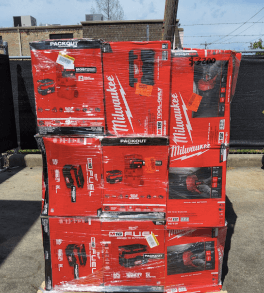pallets Milwaukee para revendedores en México