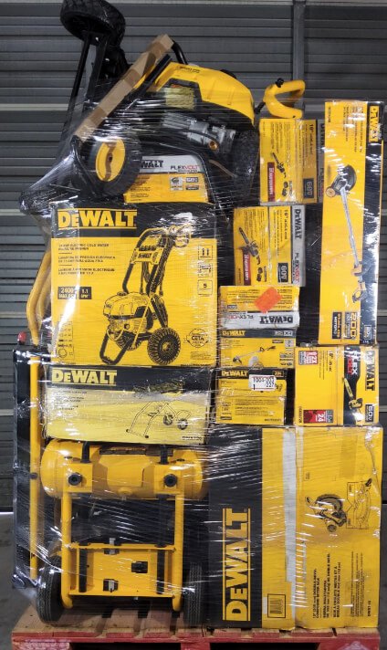 pallets de herramientas eléctricas DeWalt en México