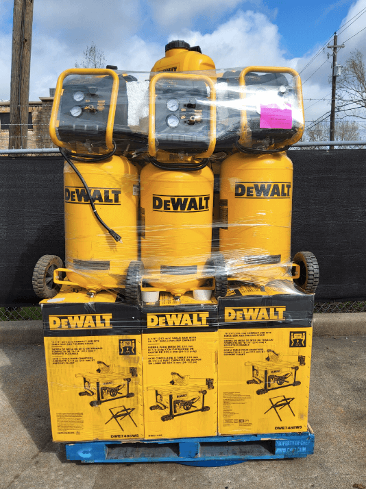 pallets DeWalt para revendedores en México