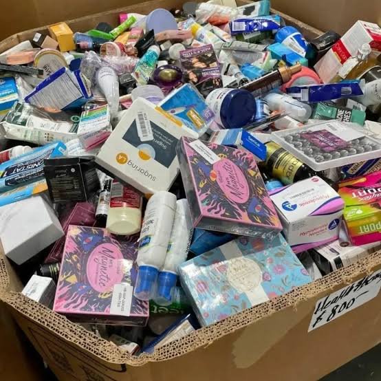 pallets de cosméticos para reventa en México