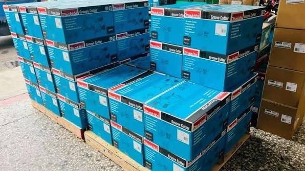 pallets de liquidación Makita en México