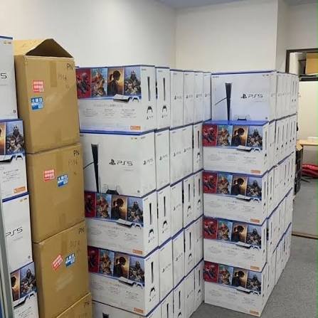 pallets de PlayStation 5 en México