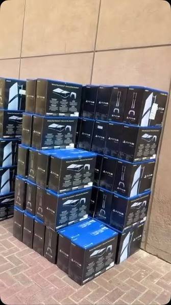 pallets de PS5 para reventa en México