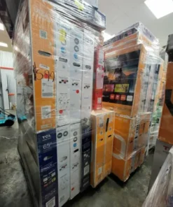comprar pallets de TV en liquidación en México